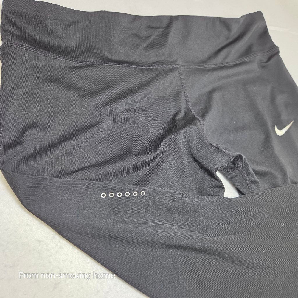 Women's Nike Black Dri-Fit Leggings 1X - Picture 3 of 6